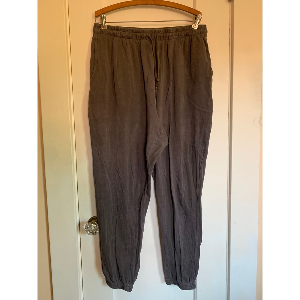 Wild Fable Dark Gray High Rise Jogger Sweatpants XL Elastic Waist Pockets
